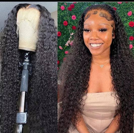 13x6 Water Wave Lace Front Wig